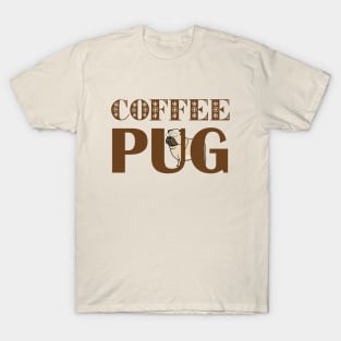 coffee Pug T-Shirt